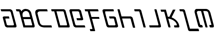 Grimlord Leftalic Font LOWERCASE