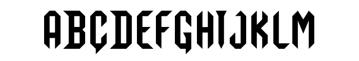 Grimoire Of Death Font UPPERCASE