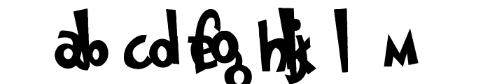 Grinched Regular Font LOWERCASE