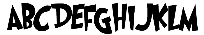 Grinched Font UPPERCASE