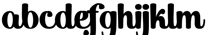 Grindel Milk personal use Font LOWERCASE
