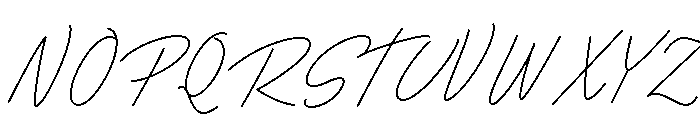 Griphorium PERSONAL USE Regular Font UPPERCASE