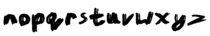 Grit Regular Font LOWERCASE