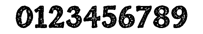 Gritty Bellano Personal Use Reg Font OTHER CHARS