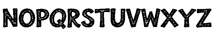 Gritty Bellano Personal Use Reg Font UPPERCASE