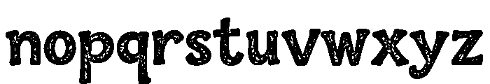 Gritty Bellano Personal Use Reg Font LOWERCASE
