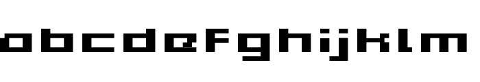 Grixel Acme 5 Wide Bold Xtnd Font LOWERCASE