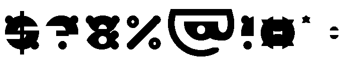Grizzly & Bear Font OTHER CHARS