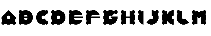 Grizzly & Bear Font UPPERCASE