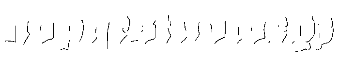 GrobeHand-Schlag Font LOWERCASE