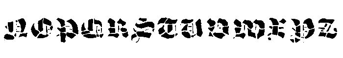 GrobeHand-Voll Font UPPERCASE