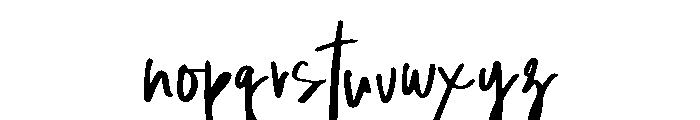 Groningen Demo Font LOWERCASE