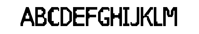 Groock Font UPPERCASE