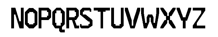 Groock Font UPPERCASE