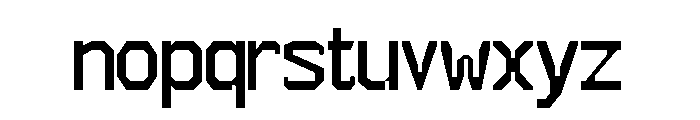 Groock Font LOWERCASE