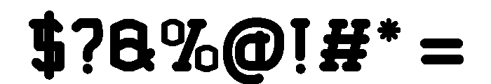 Groome Font OTHER CHARS