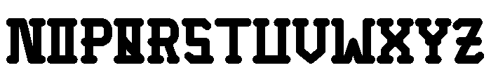 Groome Font UPPERCASE