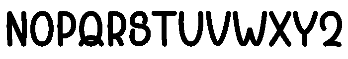 Groove Font LOWERCASE