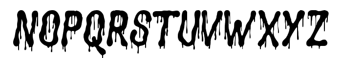 Groovy Liquor Drip Demo Font LOWERCASE