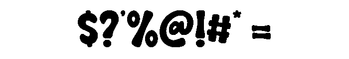 Groovy Style Regular Font OTHER CHARS
