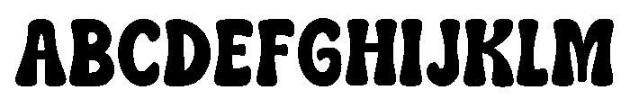 Groovy Style Regular Font UPPERCASE