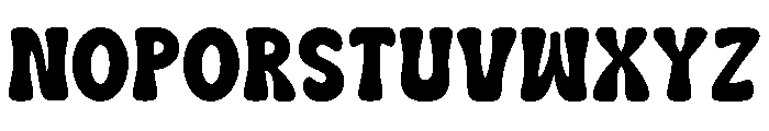 Groovy Style Regular Font UPPERCASE