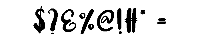 Groovy1 Font OTHER CHARS