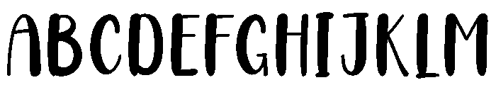 Groovy1 Font UPPERCASE