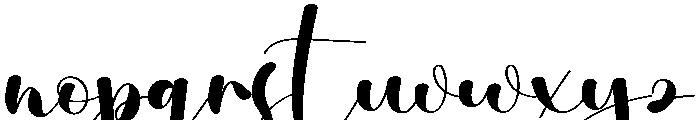 Groovy2 Font LOWERCASE