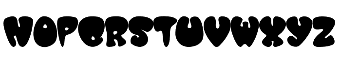 GroovyBalloon Font UPPERCASE
