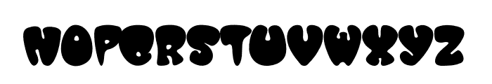 GroovyBalloon Font LOWERCASE