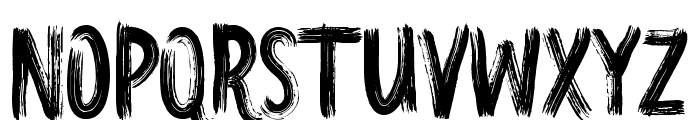 Gros Font LOWERCASE