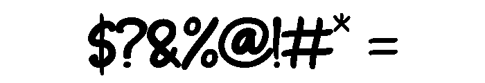 Ground Font OTHER CHARS