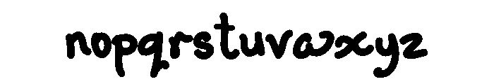 Ground Font LOWERCASE