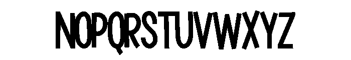 Grounding1 Font LOWERCASE
