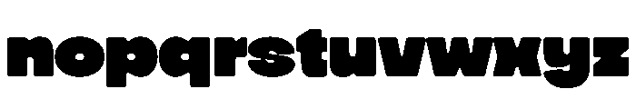 Grovio Demo Bold Font LOWERCASE