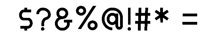 GrowSans Font OTHER CHARS