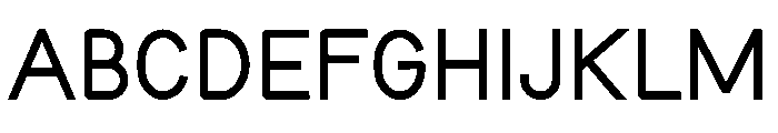 GrowSans Font UPPERCASE