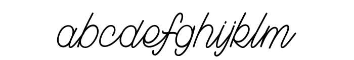 Grown Localy Font LOWERCASE