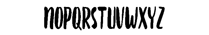 Growonk Font UPPERCASE