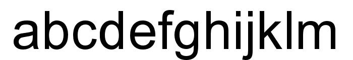 Grqalir-Regular Font LOWERCASE