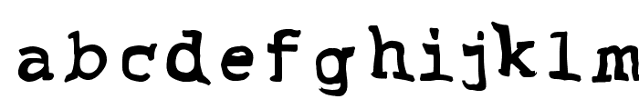Grubby Font LOWERCASE