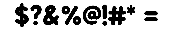 Gruiby Personal Use Only Reg Font OTHER CHARS