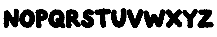 Gruiby Personal Use Only Reg Font UPPERCASE