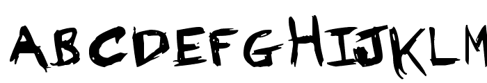 Grundy Font UPPERCASE