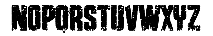 Grunge Manifesto Font UPPERCASE