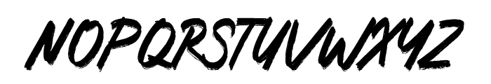 Grunges Free Regular Font UPPERCASE