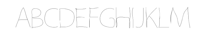 GrutchLine Font UPPERCASE