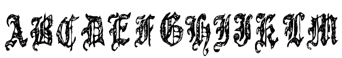 Grymmoire Font UPPERCASE