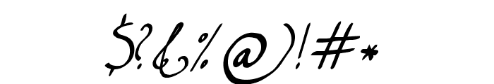 gracefulregular Font OTHER CHARS